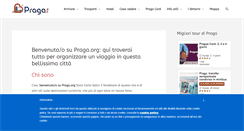 Desktop Screenshot of praga.org