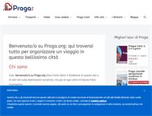 Tablet Screenshot of praga.org